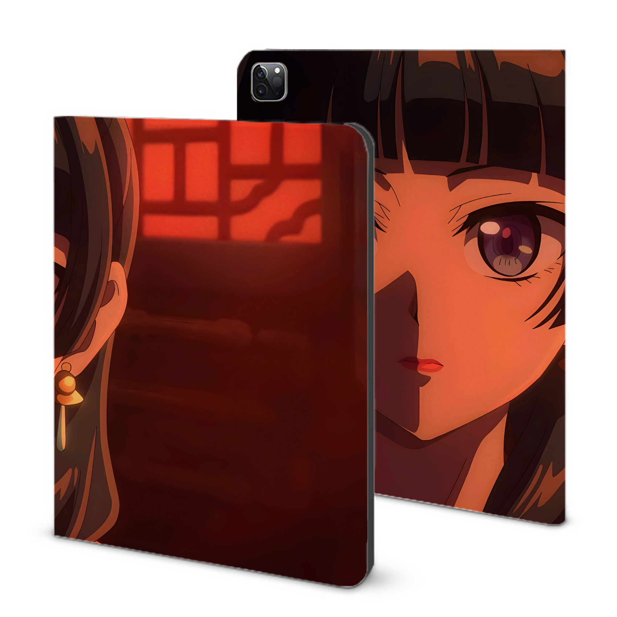 （画像用） 薬屋のひとりごと The Apothecary Diaries IPad ケース ブック型 PUレザー TPU 耐衝撃 軽量 薄型 ペン収納なし 全面保護 IPad 各モデル対応